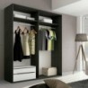 Roupeiro RAMBLA com 2 Portas de Correr (180x207x55)