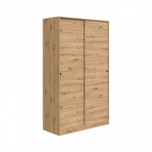 Roupeiro ENZO com 2 Portas de Correr (120x200x50)