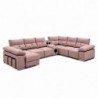 Sofá King Luxury V6 c/ Cama (160x380x275cm)