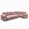 Sofá King Luxury V6 c/ Cama (160x380x275cm)