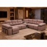 Sofá King Luxury V6 c/ Cama (160x380x275cm)
