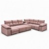 Sofá Queen Luxury V6 c/ Cama (160x380x275cm)