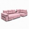 Sofá King Luxury V4 c/ Cama (160x380x175)
