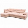 Sofá Canto c/ Chaise Long e Cama New York (150x380x200cm)