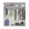 Roupeiro MAX com 4 portas de bater (180x200x52)