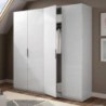 Roupeiro MAX com 4 portas de bater (180x200x52)