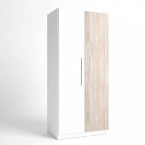Roupeiro ESTELLE com 2 portas de bater (90x200x52,6)