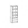 Roupeiro DUAL com 2 portas de bater e 2 gavetas (60,9x169,5x41,1)