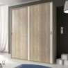 Roupeiro LARA com 2 portas de correr (180x208x55)