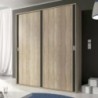 Roupeiro LARA com 2 portas de correr (180x208x55)