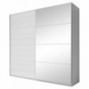 Roupeiro GALAXY com 2 portas de correr e espelho (200X210X61)