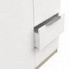 Roupeiro GHOST com 6 portas de bater e 2 gavetas (119,4x203x51,1)
