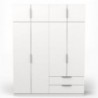 Roupeiro GHOST com 8 portas de bater e 2 gavetas (157,3x203x51,1)