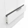 Roupeiro GHOST com 8 portas de bater e 2 gavetas (157,3x203x51,1)
