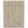 Roupeiro GHOST com 8 portas de bater e 2 gavetas (157,3x203x51,1)
