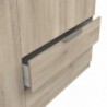 Roupeiro GHOST com 8 portas de bater e 2 gavetas (157,3x203x51,1)