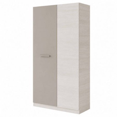Roupeiro ARES PLUS juvenil com 2 portas de bater (90x200x52)