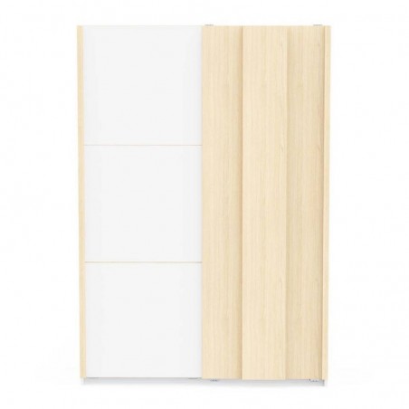 Roupeiro HEVA com 2 portas de correr (140x203x64)