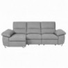 Sofá chaise long ABAD com cama e baú (265x105x104)