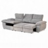 Sofá chaise long ABAD com cama e baú (265x105x104)