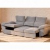Sofá chaise long ABAD com cama e baú (265x105x104)