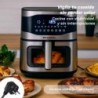 AirFryer 9L Grunkel MAXISTEELFRYER c/ Painel Digital Multifuncional