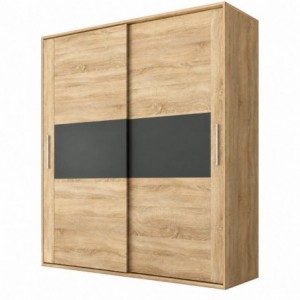 Roupeiro PRIEGO com 2 portas de correr (180X207,6X55)