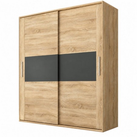 Roupeiro PRIEGO com 2 portas de correr (180X207,6X55)