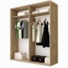 Roupeiro PRIEGO com 2 portas de correr (180X207,6X55)