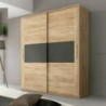 Roupeiro PRIEGO com 2 portas de correr (180X207,6X55)