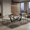 Pack Mesa de Jantar W + 4 Cadeiras de Sala Tucker