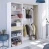 Armário closet DRESS com 1 gaveta (158x187x40)