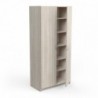 Roupeiro MULTIFUNÇÕES com 2 portas de bater (79,7x169,5x41,4)