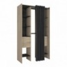 Armário closet DANA com 4 gavetas (189,70x200,30x50)
