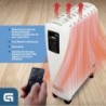 Aquecedor Grunkel Digital a Óleo RAC-8 PIROS (2000W)
