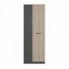 Roupeiro OFFICE NEW com 2 portas de bater (80x224x57)