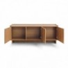 Base tv YASUMI com 3 portas (147x65x30)