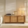 Base tv YASUMI com 3 portas (147x65x30)