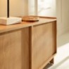 Base tv YASUMI com 3 portas (147x65x30)