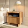 Mesa de cabeceira YASUMI com gaveta (50x50x39)