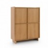 Móvel bar YASUMI com 4 portas (98x124x39)
