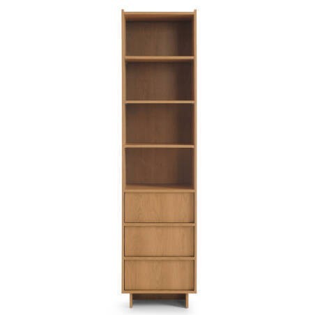Elemento prateleiras YASUMI com 3 gavetas (50x201x39)