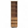 Elemento prateleiras YASUMI com 3 gavetas (50x201x39)