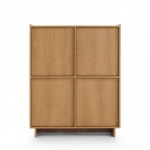 Móvel bar YASUMI com 4 portas (98x124x39)