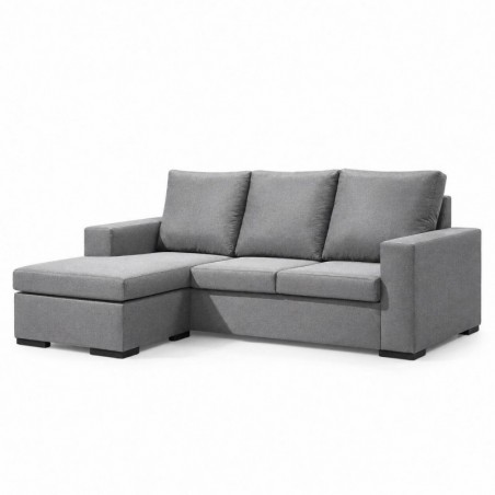 Sofá chaise long reversível SANTORO com 2 lugares (190x150cm)