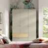 Roupeiro YUKI com 3 portas de bater e 3 gavetas (120x185x60)