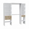 Armário closet ETHNA com 3 gavetas (190x187x40)