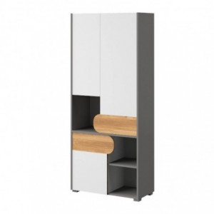 Roupeiro CARINI com 3 portas de bater (80x189x38)