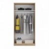 Roupeiro MAX com 2 portas de correr (100x200x50)