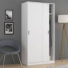 Roupeiro MAX com 2 portas de correr (100x200x50)